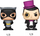 Figurina koleksionuese Funko Bitty POP DC Batman 4 Pack, set vinyl të vegjël, 2.3cm, shumëngjyrëshe