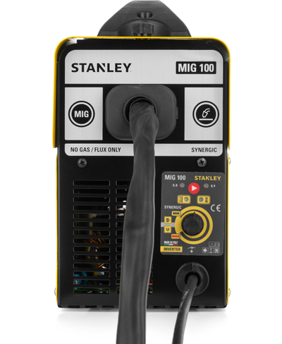 Aparat saldimi Stanley MIG 100, 230V, i vogël, i verdhë