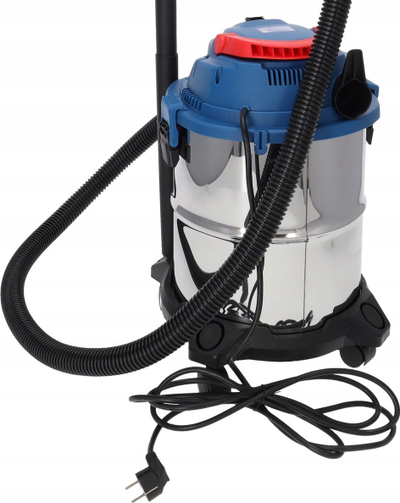 Fshesë industriale Dedra DED6597, 1600W, depozitë inoksi, e zezë