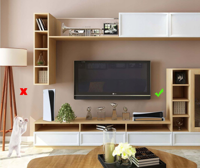 JYS P5143 Стенд за PlayStation 5 Конзола