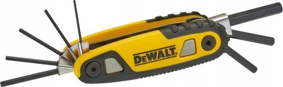 Set çelësa inbus palosës DeWALT, 8 pjesë, metric