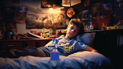 Dritë nate për fëmijë Lexibook Sonic, LED, altoparlant me Aux, shumëngjyrëshe