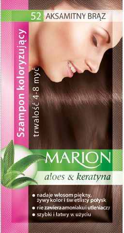 Shampon ngjyrues flokësh Marion, nr. 52 Velvet Brown, 40 ml