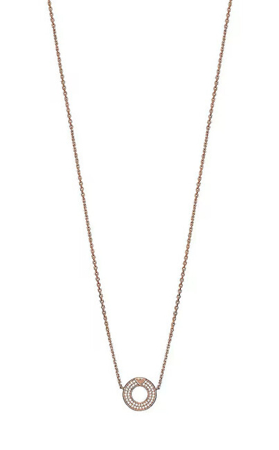 Qafore për femra Emporio Armani EG3588221, artë rozë