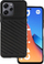 Kuti mbrojtëse Thunder për Xiaomi Redmi 12, TPU, antirrëshqitëse, e zezë