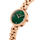 Orë dore për femra Daniel Wellington Elan Lumine DW00100721, e artë rozë