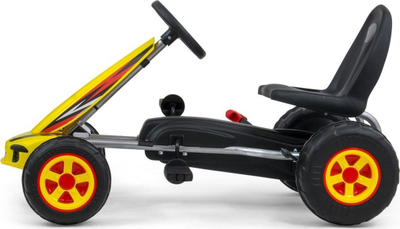 Go kart për fëmijë Milly Mally Viper, me pedale, i kaltër