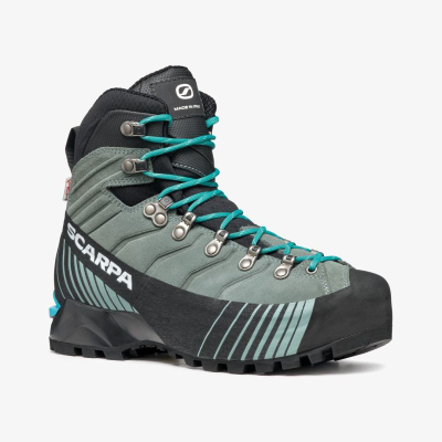 Çizme mali Scarpa Ribelle HD Women, për crampon gjysmë automatik, të larta, jeshile Conifer