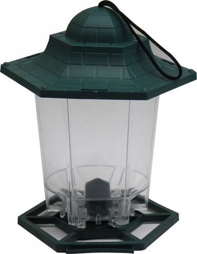 Ushqyes jashtë për zogj Garden &amp; Fun, 14.8x13x17cm, plastikë, jeshil
