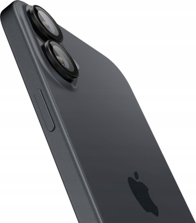 Mbrojtës kamere Spigen Glass tR EZ Fit Optik Pro, 2 copë, për iPhone 16 16 Plus, i zi