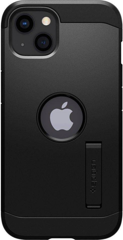 Kapak telefoni Spigen Tough Armor për iPhone 13, mbrojtje shumë e fortë, i zi
