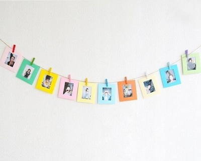 Kornizë fotografie LoveInstant për Kamera Polaroid dhe Fujifilm Instax, shumëngjyrëshe