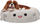 Shtrat për kafshë Squishmallows Gordon the Shark, 20", i butë, gri