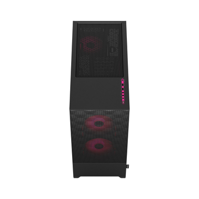 Kasë PC Fractal Design Pop Air RGB Magenta Core TG, e zezë