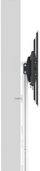 Stendë TV Equip Floor Stand Holder 650614, 37-86", 45kg, ngjyrë argjendtë