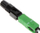 Konektor optik meçanik Opton FAST-SC-APC, single mode, SC/APC, jeshil