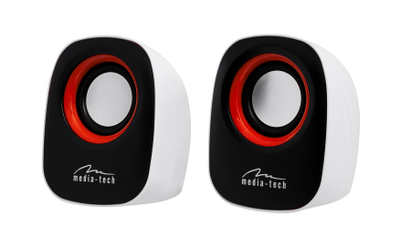 Bokse kompjuteri Media-Tech IBO MT3137W, 2.0, 6W, të zinj