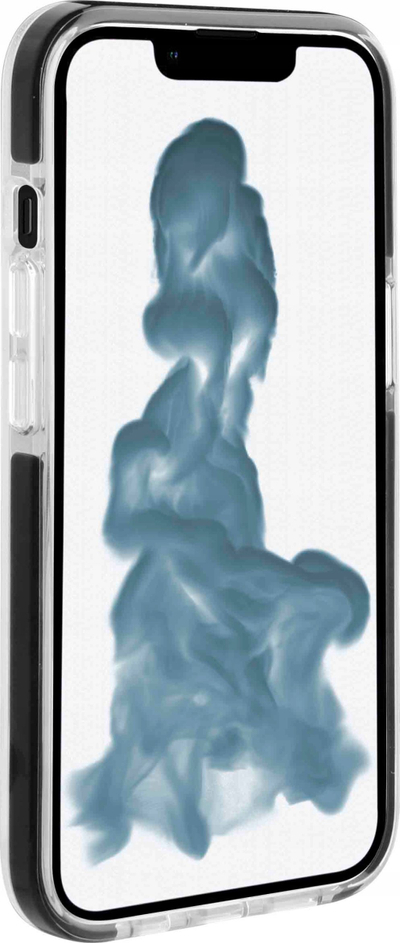 Këllëf telefoni Vivanco Rock Solid për iPhone 14, mbrojtës, transparent me të zezë