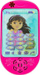 Telefoni lodër Fisher-Price Uno Smartphone Dora, me tinguj frëngjisht, për kalamaj, shumëngjyrësh