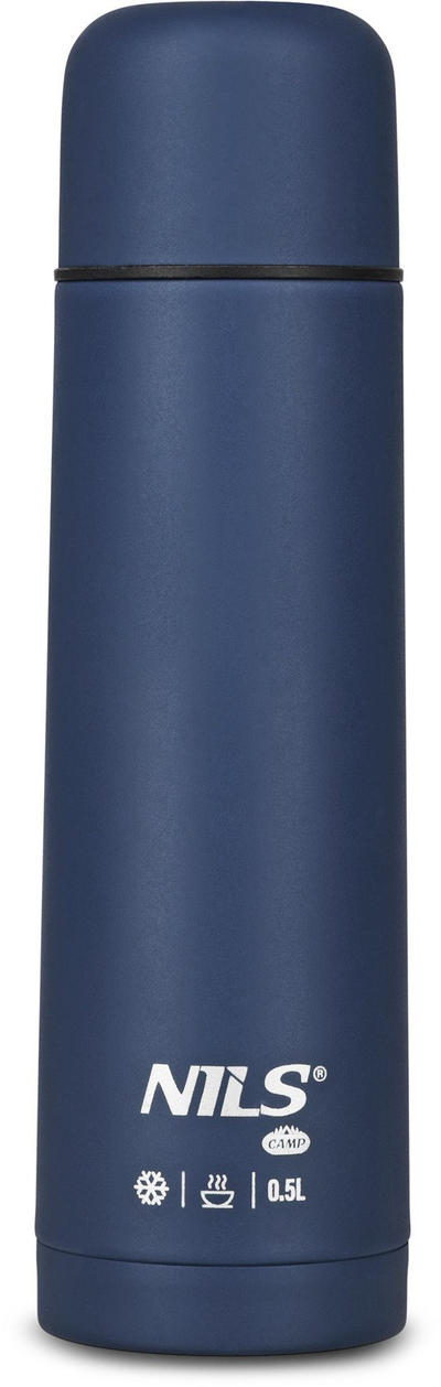 Termus udhëtimi NILS Camp NC3803, 0.5L, çelik inox, argjendtë