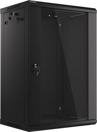Kabinet Lanberg WF01-6418-10B, 19", 18U, i zi