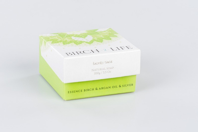 Sapun Birch 2 Life, sherbelë, 100 g
