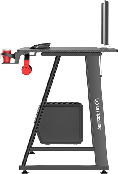 Tavolinë gaming Ultradesk Enter V2, e zezë