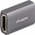Adapter HDMI Lanberg 2.1, 8K, femër me femër, ngjyrë argjendtë