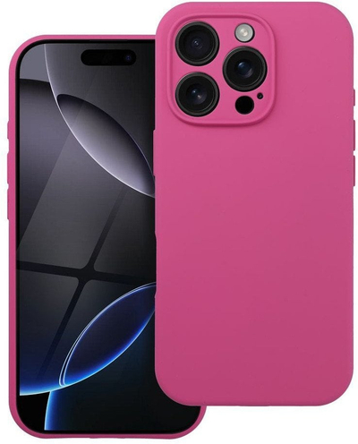 Mbulesë Karl Lagerfeld Back Panel, për iPhone 16 Plus, silikon 2mm, MagSafe, rozë