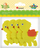 Ngjitësa 3D me shkumë Titanum Chicks, 64x82mm, 4 copë, shumëngjyrëshe