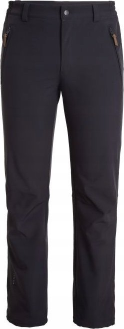 Pantallona softshell Icepeak Argo, që s’i hyn uji, për burra, të zeza