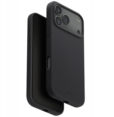 Mbulesë telefoni Uniq Lino për iPhone 17 Pro Max, MagClick, gri
