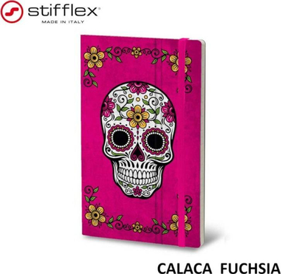 Fletore Stifflex Calaca Fuchsia, 13x21cm, 192 faqe, fuksia