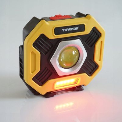 Llambë pune LED TS1940, 2000 lumens, bateri rikarikueshme, me magnet, e zezë