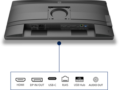 Monitor Philips 4000 Series 24B2U4301/00, 23.8\", Full HD, gri