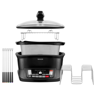 Fritezë Multifunksionale Sencor SFR 9300BK-MEG2, 4.8l, e zezë