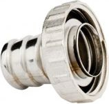 Adapter për rubinet Hydroland Z.KON20, 3/4", metalik, argjendtë
