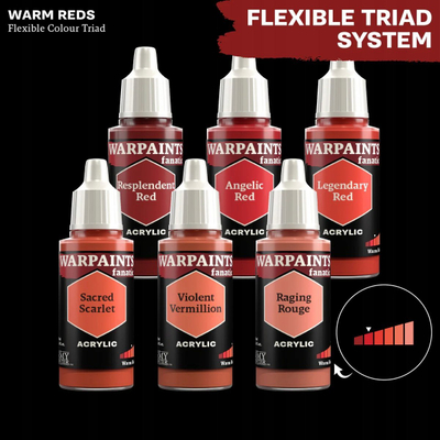 Акрилна боја The Army Painter Warpaints Fanatic Angelic Red, 18ml, црвена