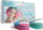 Ngjyrë flokësh me shkumës Snails Hair Chalk Unicorn, set me 2 ngjyra, rozë dhe jeshile