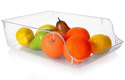 Enë kuzhine për frigorifer, organizim frutash dhe perimesh, transparente