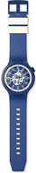 Orë SWATCH Big Bold Open Heart SB01N102, e kaltër