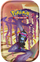 Kuti letra Pokemon TCG Scarlet &amp; Violet 6.5 Shrouded Fable Mini Tin, 2 booster packs, kuti e vogël metalike koleksionuese, me shumë ngjyra