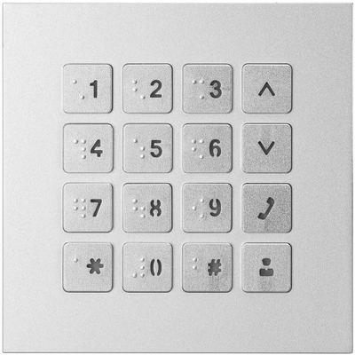 Modul tastiere BCS BCS-PAN-K-N, IP, IP65, gri