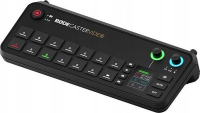Kонзола за аудио и видео продукција RODE RODECaster Video, професионална, црна