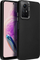 Mbulesë telefoni Frame për Xiaomi Redmi Note 12S, gomë TPU e butë, me mbrojtje kamere, e zezë