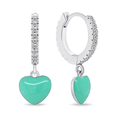 Vathё Brilio Silver Heart EA761WG