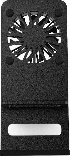 Stacion karikimi Fiio DK3S, me ventilator ftohës, metal, i zi