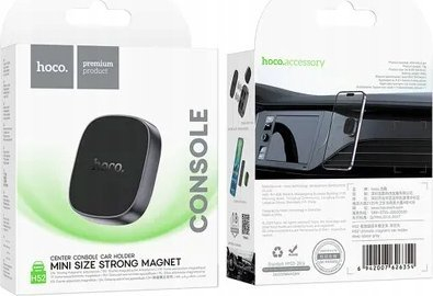 Mbajtëse magnetike makine Hoco H52, për panel, për telefon, gri