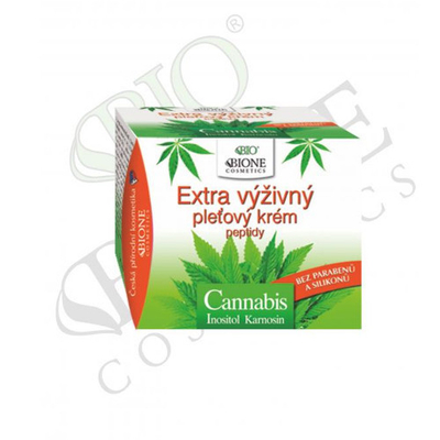 Крем за лице Bione Cosmetics Cannabis, 51 мл