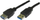 Kabllo Logo, USB-A - USB-A, 1.8 m, e zezë